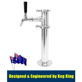 KegMaster | Font - Modular Beer Tower Font with Taps - Single Tap